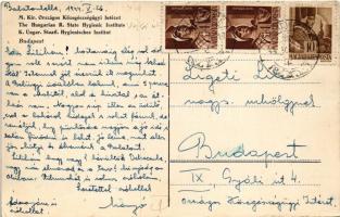 1944 Budapest IX. Országos Közegészségügyi Intézet, ma Országos Epidemiológiai Központ. Albert Flóri...