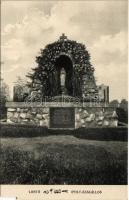 Lontó, Lontov (Ipolyszakállos, Sakálos, Ipelsky Sokolec); A Jekelfalussy család sírboltja és temetkezési helye / The tomb and burial place of the Jekelfalussy family (b)