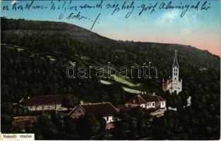 1913 Kékkő, Blauenstein, Modry Kamen; látkép, templom. Wertheimer Zsigmond kiadása 122/10. / general view, church (EK)
