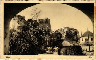 1939 Léva, Levice; vár / Levicky hrad / castle ruins (fl)