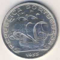 Portugália 1955. 10E Ag "Hajó" T:2+