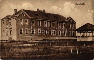 1927 Hajmáskér, Cs. és kir. tüzérségi lövőiskola, Tiszti lakások (EB)
