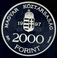 1997. 2000Ft Ag "Integráció az EU-ba-EURO I" T:PP