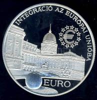 1997. 2000Ft Ag "Integráció az EU-ba-EURO I" T:PP