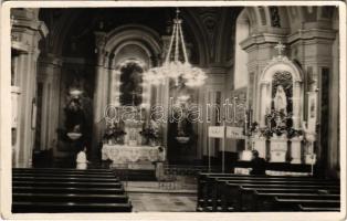 1937 Dévaványa, Római katolikus templom, belső. photo (EK)