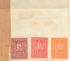 1903 Rudolfer Antal (1864-?) alsólendvai rabbi aláírása egy anyakönyvi kivonaton, sérült, javított. ...