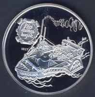 1994. 500Ft Ag "Régi dunai hajók II" T:PP