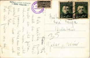 1941 Felsőzúgó-fürdő, Ruzsbachfürdő, Bad Ober Rauschenbach, Kúpele Vysné (Horny) Ruzbachy; téli spor...