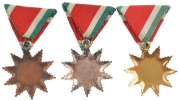 ~1975. "Magyar Szabadság Érdemrend - Arany, Ezüst, Bronz fokozat" III. világháborúra terve...