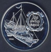 1993. 500Ft Ag "Régi dunai hajók I." T:PP