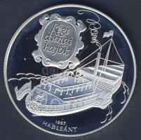 1995. 1000Ft Ag "Régi dunai hajók III" T:PP