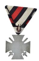 Német 3. Birodalom 1934. "Frontharcos Becsületkereszt 1914-1918" hadifém kitüntetés hároms...