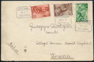 1940 Levél PESTSZENTLŐRINC postaügynökségi bélyegzéssel / Cover with postal agency postmark