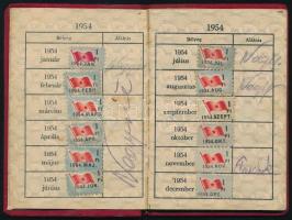 1953 MDP tagsági igazolvány Biszku Béla aláírásával