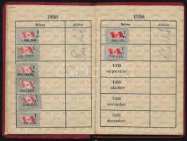 1953 MDP tagsági igazolvány Biszku Béla aláírásával