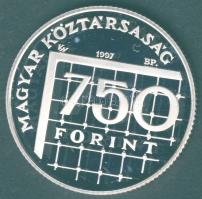 1997. 750Ft Ag "Labdarúgó VB" T:PP