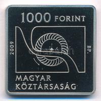 2009. 1000Ft Cu-Ni "Bánki Donát, a Bánki-féle vízturbina feltalálója" T:PP patina, ujjleny...