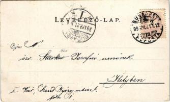 1899 (Vorläufer) Budapest I. Mátyás templom. Walter Haertel, Wien. C. Andelfinger & Cie. Kunstan...