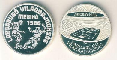 1986. 500Ft Ag + 500Ft Ag "Labdarúgó VB" pár T:PP