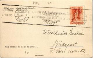 1938 Szent István Év. Minden év az enyém és az én keresztemé / King Saint Stephan anniversary art po...