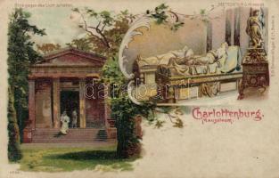 Berlin Charlottenburg hold to light litho