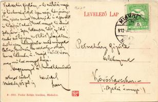 1912 Miskolc, Avas. Fodor Zoltán 8-1911. (EK)