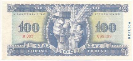 1946. 100Ft "REPLICA" modern, jelzett másolat, vízjel nélkül T:I