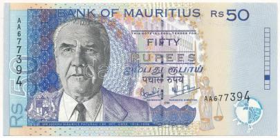 Mauritius 1999. 50R T:I Mauritius 1999. 50 Rupees C:UNC Krause P#50