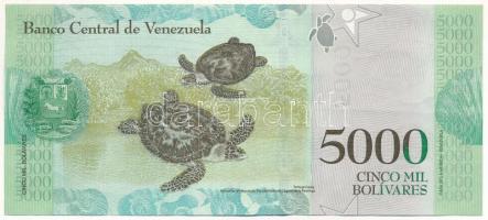 Venezuela 2017. 5000B T:III szép papír Venezuela 2017. 5000 Bolívares C:F nice paper Krause P#97