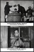 cca 1964 ,,Elfelejtett ősök árnyai" című szovjet film jelenetei és szereplői, 17 db vintage pro...