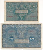 Lengyelország 1919. 10M + 100M T:III
Poland 1919. 10 Marek + 100 Marek C:F