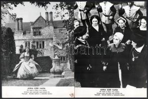 cca 1969 ,,Anna ezer napja - VIII. Henrik és Boleyn Anna szerelme" című angol történelmi film j...
