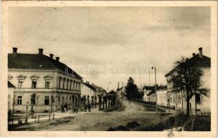 1933 Gerzence, Garesnica; Fő utca / main street. Foto Zver