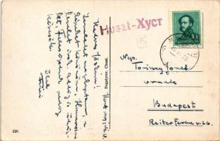 1939 Huszt, Chust, Khust; Kolonnie st. zamestnancu / Munkástelep. Bogatyrev kiadása / workers' ...