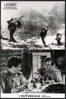 cca 1989 előtt külföldön készült filmek jelenetei és szereplői, 13 db vintage produkciós filmfotó, e...