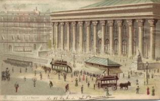 Paris La Bourse hold to light litho