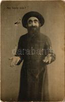 1908 Nu, warta zoln? / Zsidó férfi. Judaika / Jewish man. Judaica (EK)