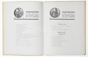 "Catalogo della mostra ella medaglia moderna Ungherese e delle incisioni di Budapest" az 1...