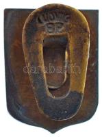 1941. "Muraköz visszatért" zománcozott bronz gomblyukjelvény, hátoldalon "LUDVIG BP&q...