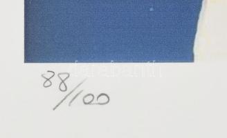 Andy Warhol (1928-1987): Queen Elizabeth II. Ofszet litográfia, papír. Sorszámozott88/100 jelzett a ...