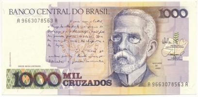 Brazília DN (1988) 1000C T:I Brasil ND (1988) 1000 Cruzados C:UNC,AU Krause P#213