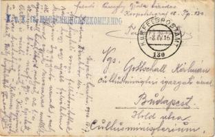 1916 Wiener Landsturmbrücke, K.u.k. 18. Marschbrigadekommando / Első világháborús osztrák-magyar 18....