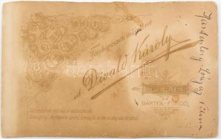 cca 1870-1890 Aladár von Hardenberg (1861-1934) gyerekkori portréfotója (Drezda, Hugo Thiele műtermé...