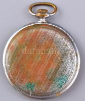 Thiel mechanikus zsebóra, fém tokkal, másodpercmutatós, üveg nélkül, rozsdafoltokkal, nem kipróbált,...