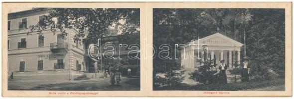 Szliács, Sliac; Nem-képeslapos füzet 12 lappal: Újpest, Buda, Othon, Bristoll, Pest és Hungária szál...