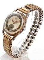 Fero Antimagnetic 15 köves svájci karóra, másodpercmutatós, fém szíjjal, kissé koszos számlappal, ka...