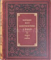 Breymann, G. A. - Warth, Dr. Otto: Allgemeine Baukonstruktionslehre. Mit besonderer Beziehung auf da...