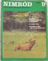 1969-1979 Nimród, a Magyar Vadászok Országos Szövetségének lapja, vadászati folyóirat 49 db száma, v...