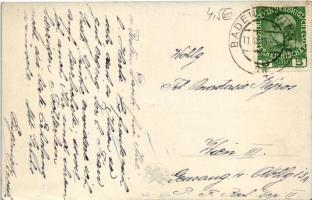 1915 A szövetséges hadtest bevonulása Lódz-ba / Einzug der verbündeten Armeen in Lodz / WWI K.u.K. m...