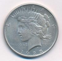 Amerikai Egyesült Államok 1925. 1$ Ag "Béke" T:2 USA 1925. One Dollar Ag "Peace"...